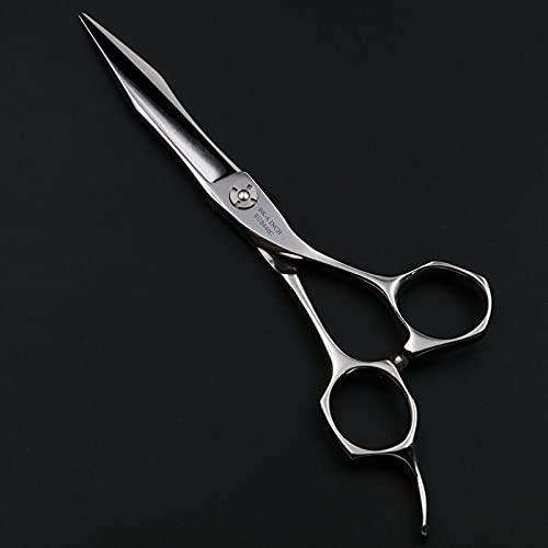 ZZYY Hair Cutting Scissors, 6 Inch Professional Barber Scissors Hair Salon Scissors Personalized Barber Hairdressing Scissors BY ZZYY (Color : 1 pcs add case)