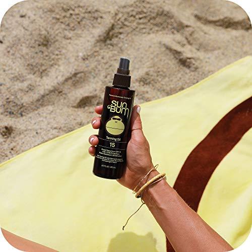 Sun Bum Sun Bum Sun Bum Browning Lotion and Spf 15 Tanning Oil Vegan and Reef Friendly (octinoxate & Oxybenzone Free) Sun Tanning Cream and Oil With Aloe Vera
