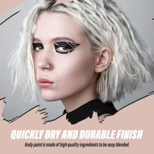 MANIC PANIC MANIC PANIC Coffin Dust Translucent Setting Powder Bundle with Goth White Foundation