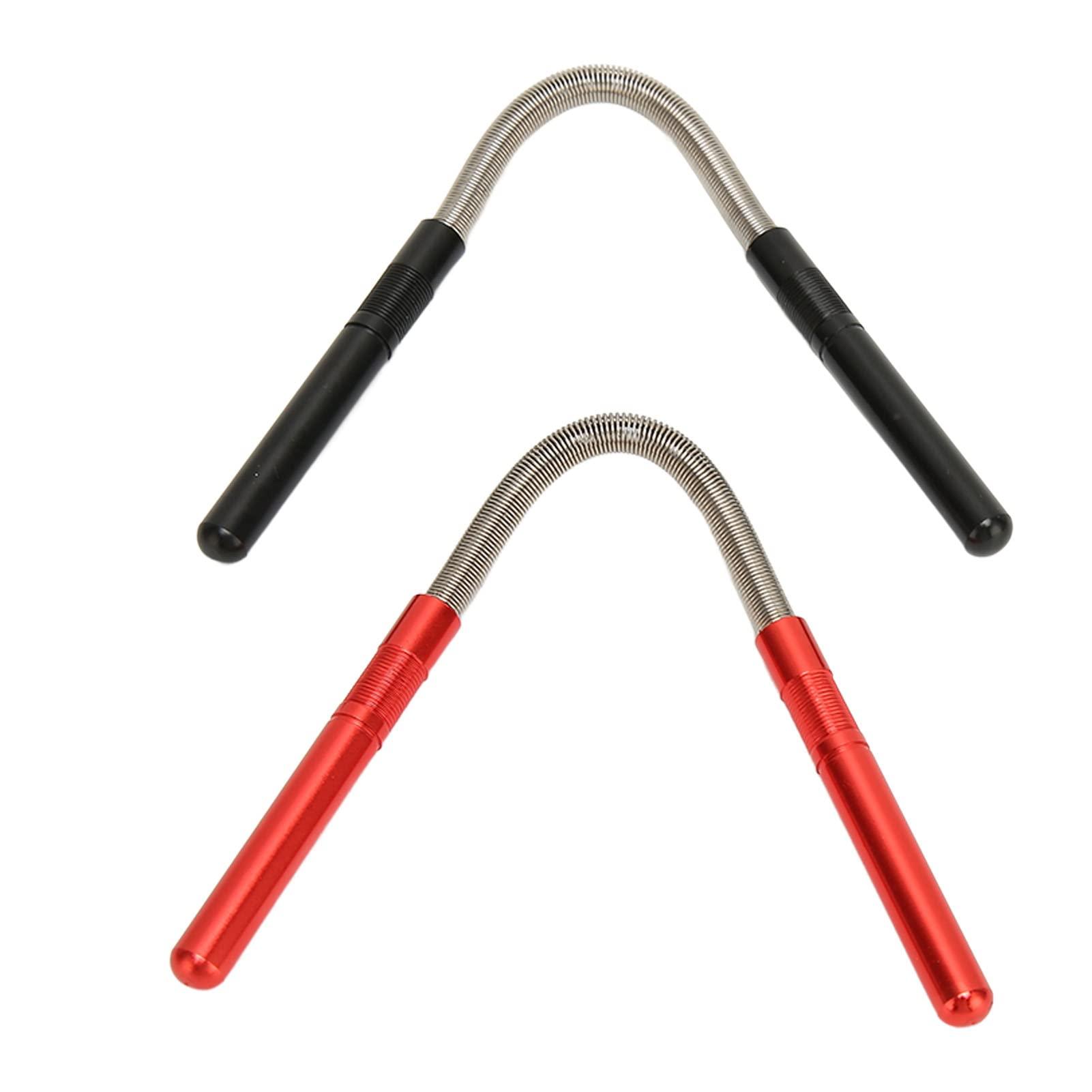 Generic Facial Hair Removal Spring, Facial Hair Removal Device Epilator Hair Threading Tool, with Non Slip Handle 2pcs Stainless Steel for Women Chin Cheek Mustache Upper Lip