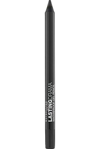 Maybelline New York Maybelline New York Eyestudio Lasting Drama Waterproof Gel Pencil Makeup, Sleek Onyx, 2 Count