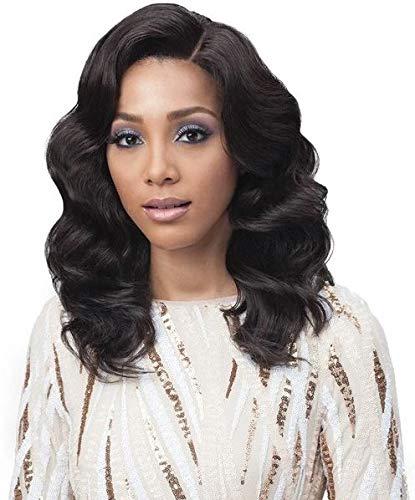 BOBBI BOSS BUNDLE HAIR WIG UNPROCESSED OCEAN WAVE (16", NATURAL BLACK)