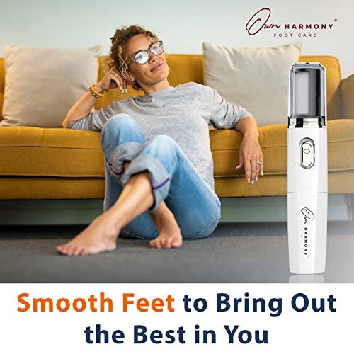 Own Harmony Own Harmony Electric Nail Buffer and Shine Kit for Natural Nails: Manicure Pedicure Tools with Callus Remover Foot Care, Best Electronic Mani Pedi Polisher Set to Buff, Polish, File Thick Toenails