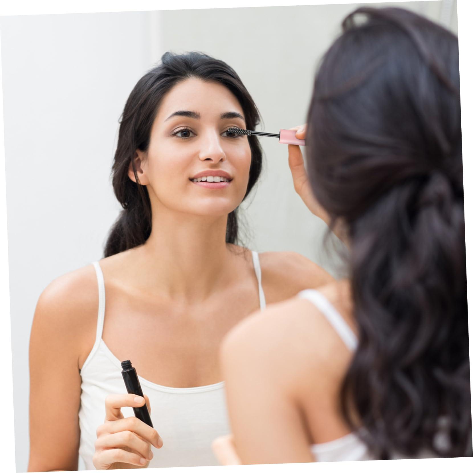 FOMIYES FOMIYES 10pcs Mascara Empty Tube Mascara Volume Mascara Tubes Empty Mascara Tube Clear Empty Eyelashes Mascara Tube Empty Eyelash Mascara Tube Refillable Empty Mascara Palette Plastic Pink