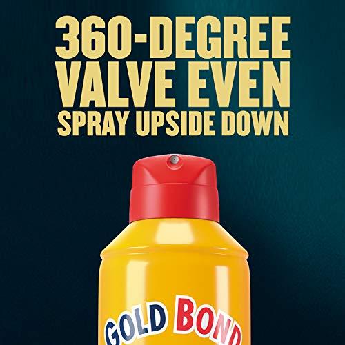 Gold Bond Gold Bond No Mess Spray Powder, Fresh Scent with Aloe, 7 Ounce, Pack of 2