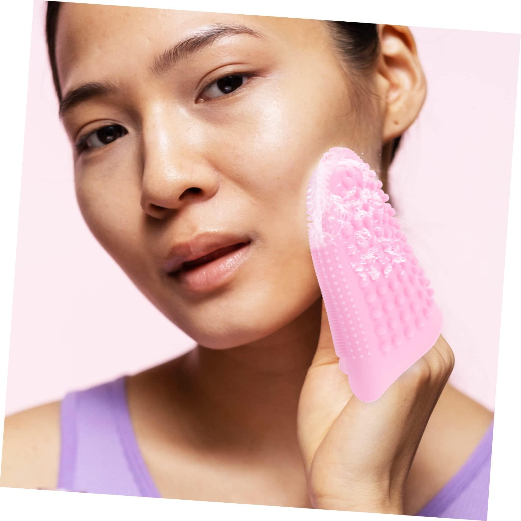 MAGICLULU MAGICLULU Facial Cleansing Brush Deep Cleaning Brush Gentle Pores Cleansing Face Wash Brush for Sensitive Skin Skin Care Tools for Face Scrub