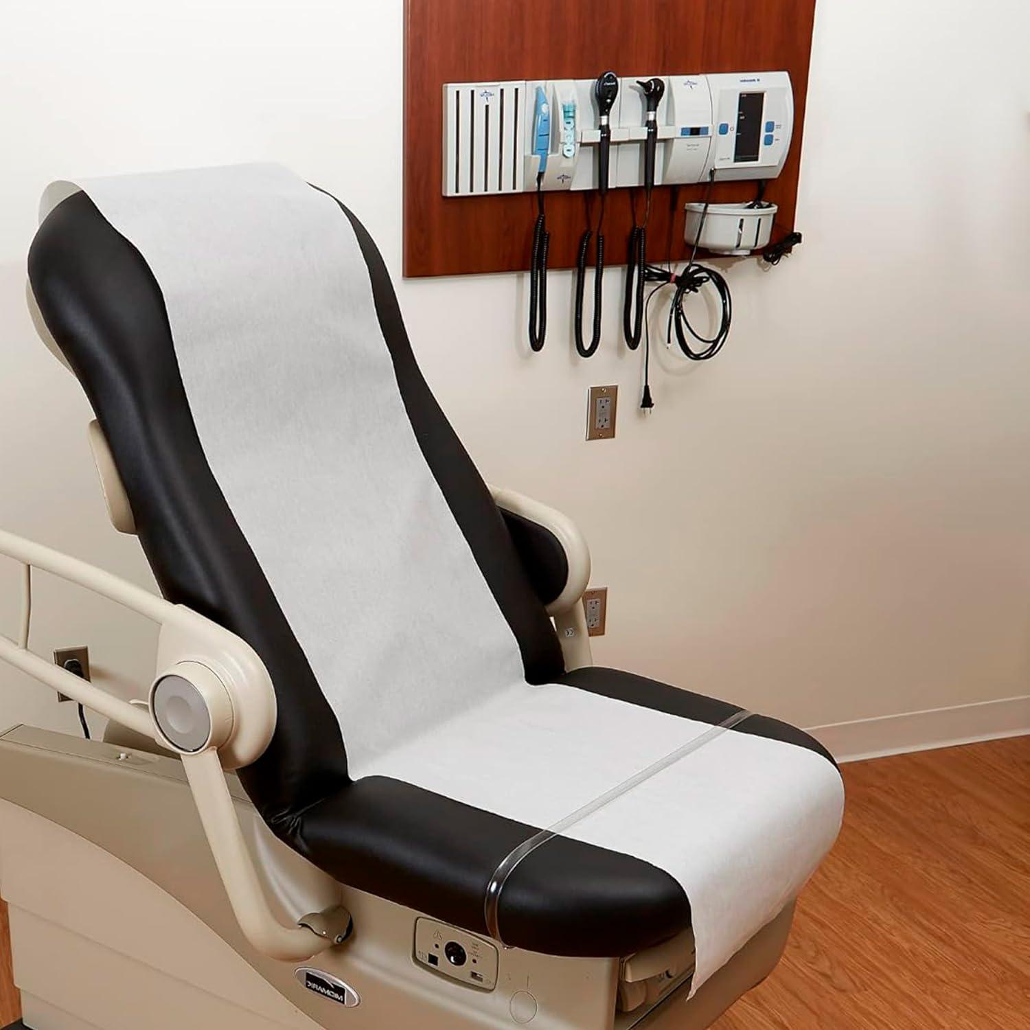 AMZ Medical Supply AMZ White Medical Table Paper. 12 Rolls of Exam Table Paper 14 inch x 125 Feet. Crepe Paper for exam Tables. Strength, Protection and Cleanliness. Great for Healthcare Needs.