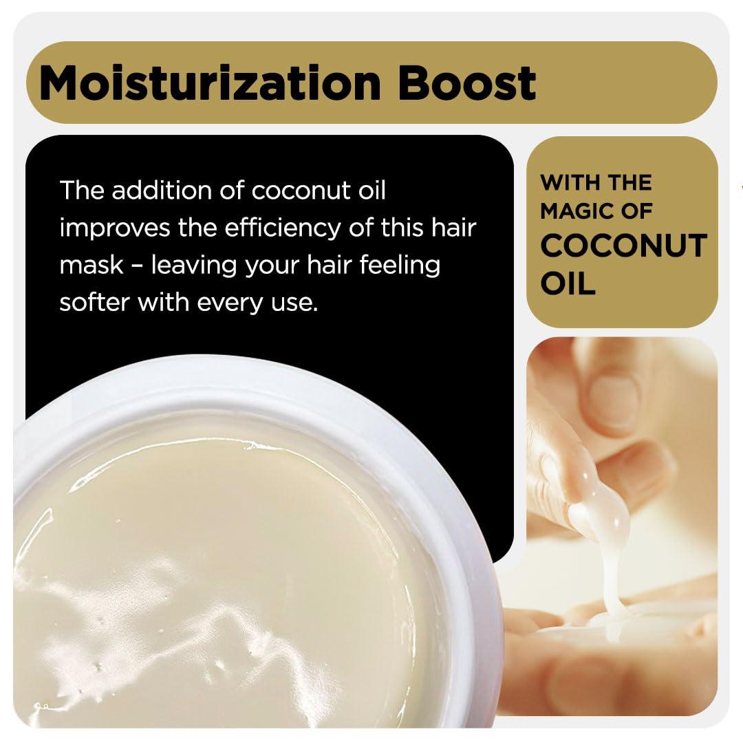 HerStyler Herstyler Biotin Hair Serum & Herstyler Argan Oil Hair Mask Set