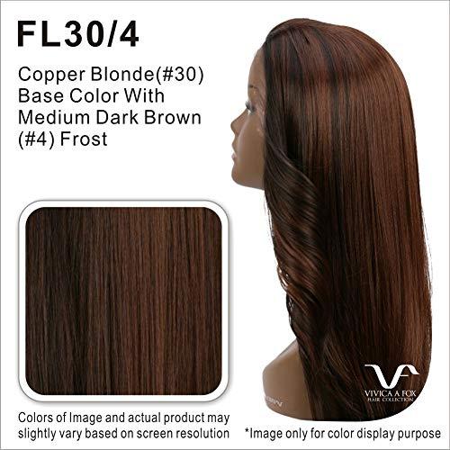 Vivica A. Fox Vivica A. Fox GARDEN New Futura Fiber, Natural Baby Hair Lace Front Wig in Color FL304