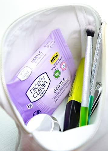 Nice 'N Clean Nice 'N CLEAN Eye Make Up Remover Pads with Micellar Water Leaving Skin Fresh and Clean, Suitable for Sensitive Skin, Biodegradable, Plastic Free Face Wipes, 30 x Pads