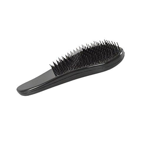 Dingli Hair Dingli Hair Detangling Hair Brush Detangler Hair Comb for All Kinds of Hair (Black)