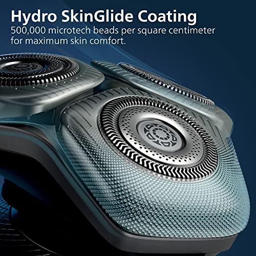 Philips Norelco Philips Norelco Shaver Series 9000 Prestige, Wet and Dry Electric Shaver, Lift & Cut Shaving System, SenseIQ Technology, Precision Trimmer, Cleaning Pod, Premium Pouch, Black Matte, Model SP9840/90