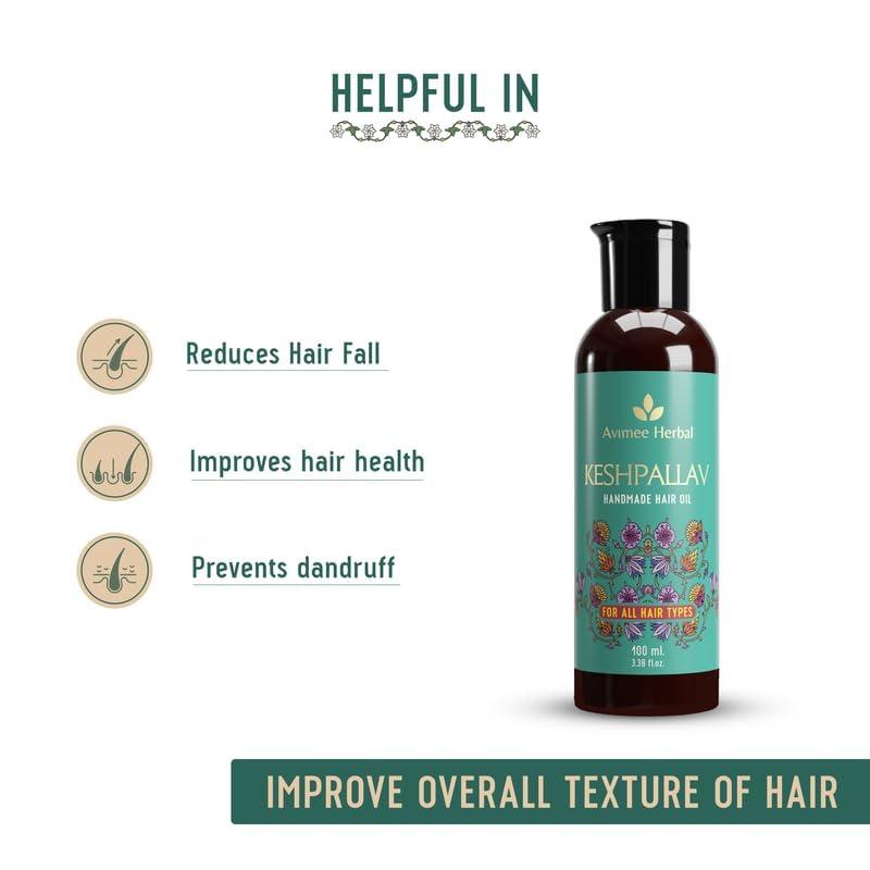 Generic Avi.mee Her.bal Keshp.allav Hair Oil For Men & Women | Promotes Hair Growth & Reduces Hair Fall | With Rosemary, Castor, Amla, Coconut and Bhringraj Oil | Mineral Oil Free | 100 ml