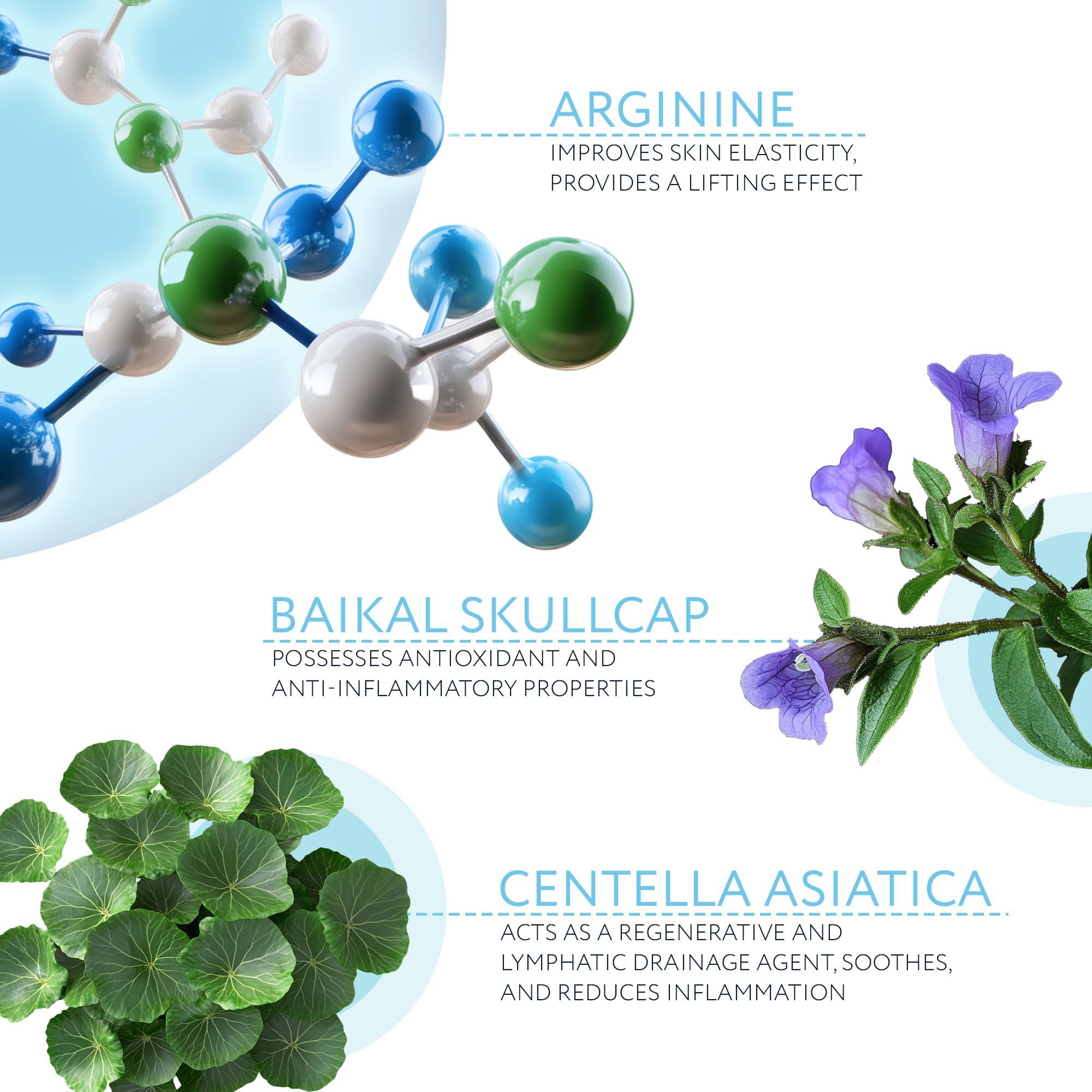 NSC Name Skin Care Korean Carboxy CO2 Therapy Face & Neck Mask Set of 5 - Hydrating Oxygen Carboxytherapy Skincare Sheet Masks - Moisturizing Anti Aging Pore Tightening Brightening Facial Treatment Gel