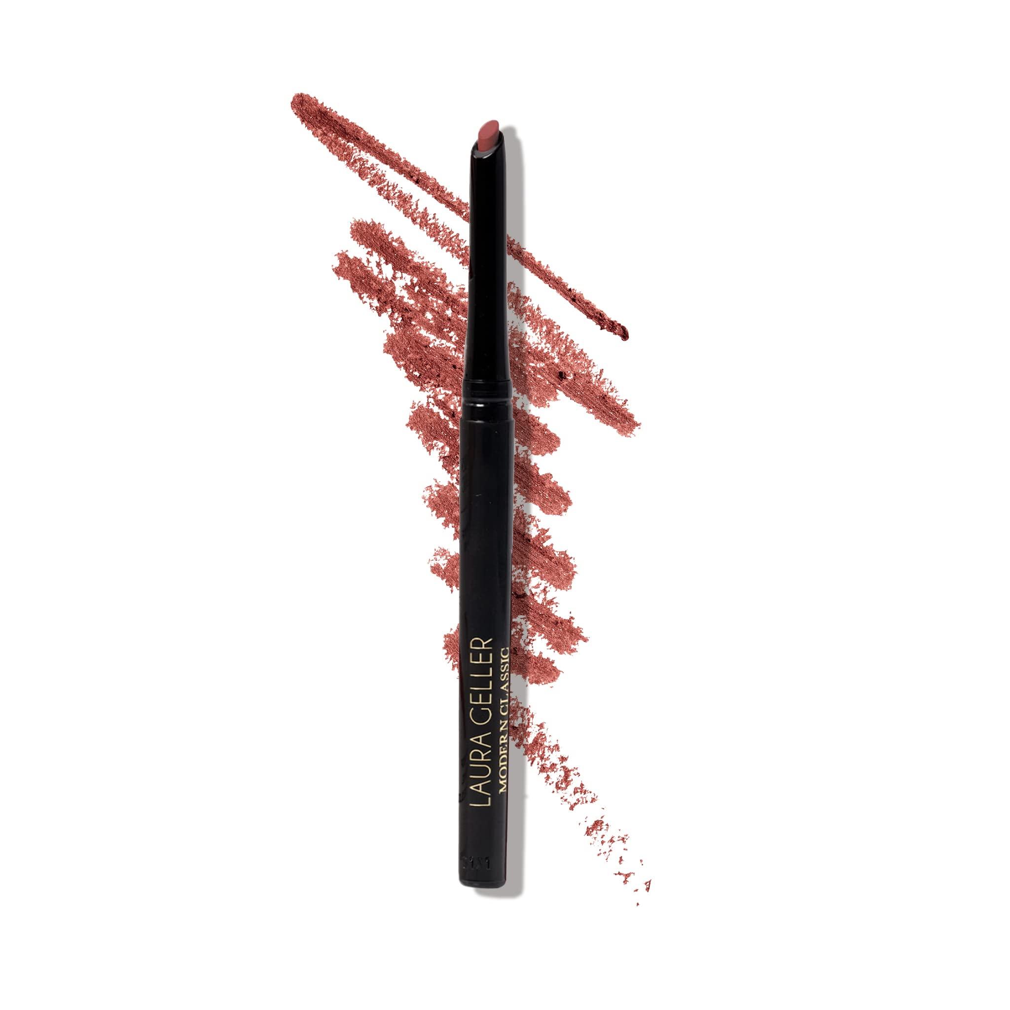 LAURA GELLER NEW YORK LAURA GELLER NEW YORK Modern Classic Lip Liner, Luxurious Creamy Long Lasting Lip Liner, Prevents Feathering and Fading, Sassy Spice