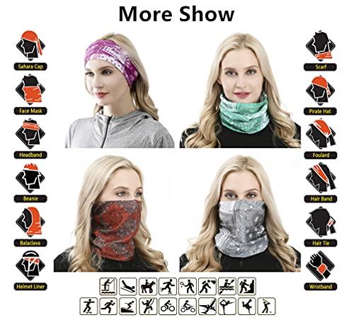 VANCROWN VANCROWN Headband Head Wrap Headwear Sport Sweatband 280 Patterns 12 in 1 Magic Scarf 12PCS 9PCS & 6PCS (12PCS.Arabesque.1)