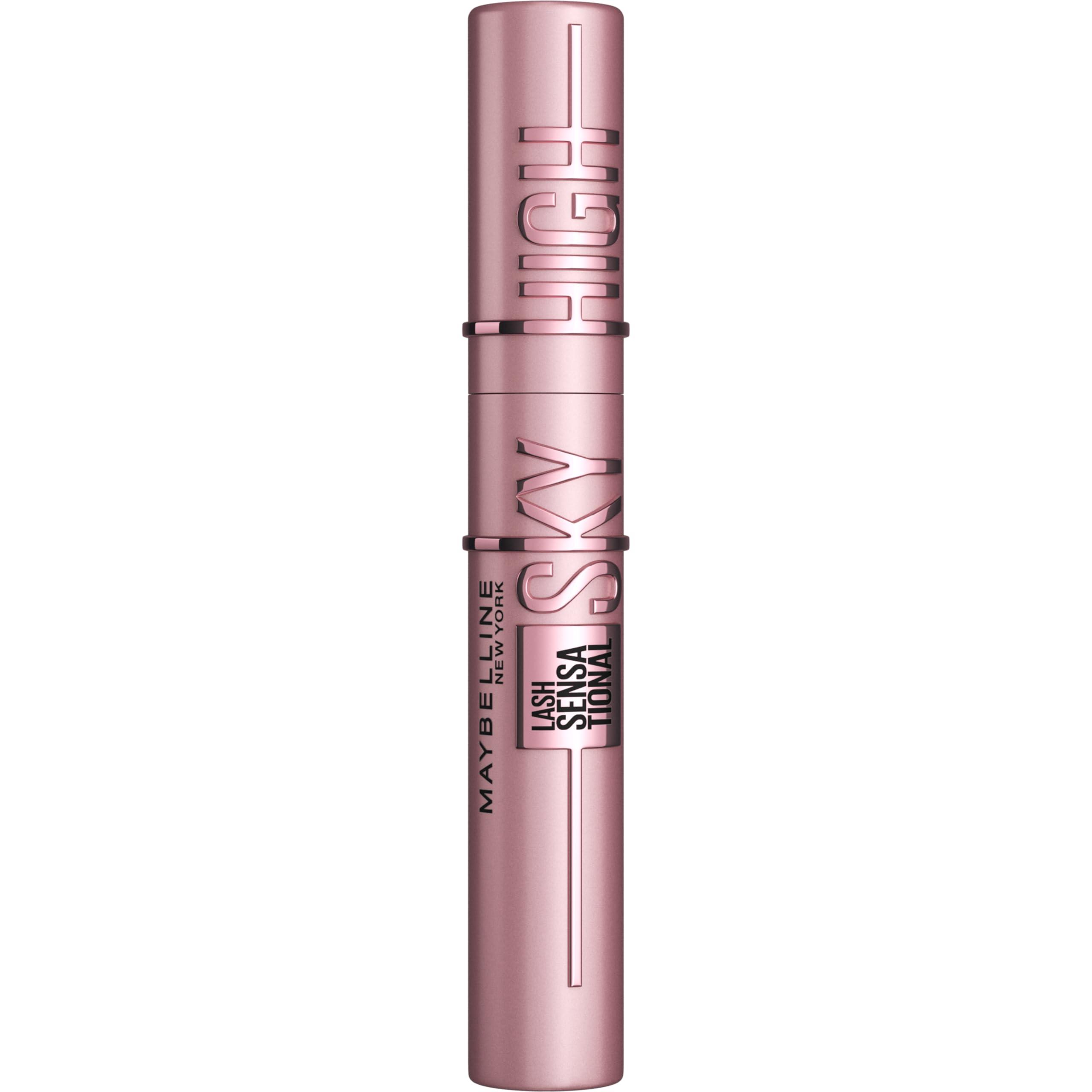 Maybelline New York Maybelline Lash Sensational Sky High Washable Mascara Makeup, Volumizing, Lengthening, Defining, Curling, Multiplying, Buildable Formula, Blackest Black, 1 Count