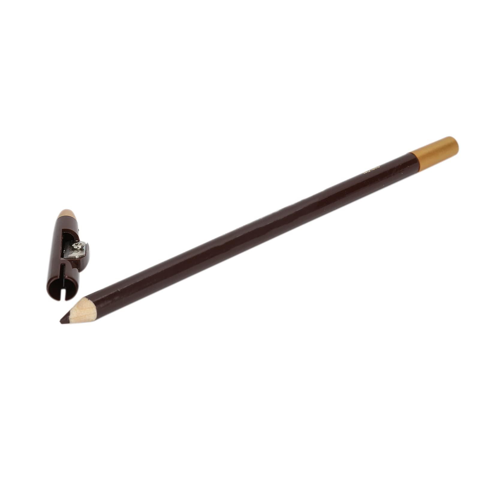 01 02 015 Barber Pencil Tool, 4pcs Professional Beard Pencil Beard Shaping Pencils Mineral Substance Compact Hairline Barber Pencil with Sharpener for Beard Shaping