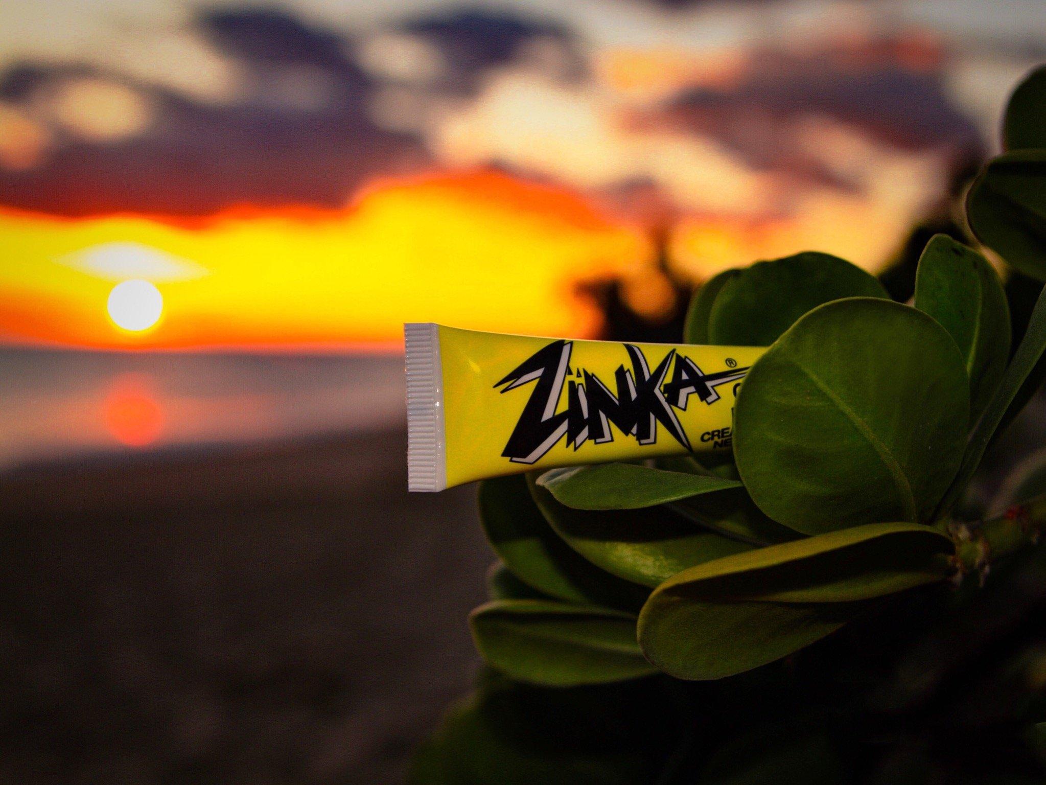 Zinka Zinka Colored Nosecoat Zinc Oxide Water Resistant 3 Pack Bundle 0.6 Ounce Tube - Blue Pink Green