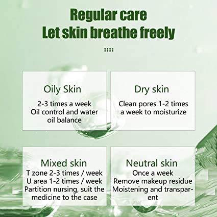 N\W Green-Tea Purifying Clay Stick Mask - Oil Control Anti-Acne Eggplant Solid Fine, Moisturizes and Controls The Oil, Acne Clearing, Blackhead Remover, Improves Texture of The Skin, Green,Purple