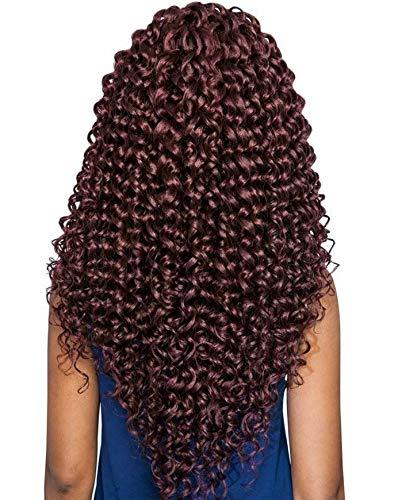 Mane Concept Mane Concept Afri Naptural Water Fall Pre-Stretched Braid 18" - CBP05 (T1B/30 - Off Black Root/Light Auburn)