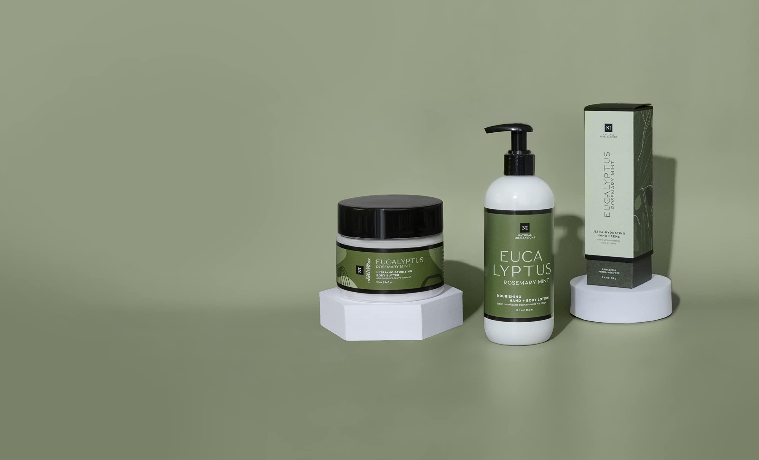 Natural Inspirations Natural Inspirations Eucalyptus Rosemary Mint Nourishing Hand + Body Lotion 12oz