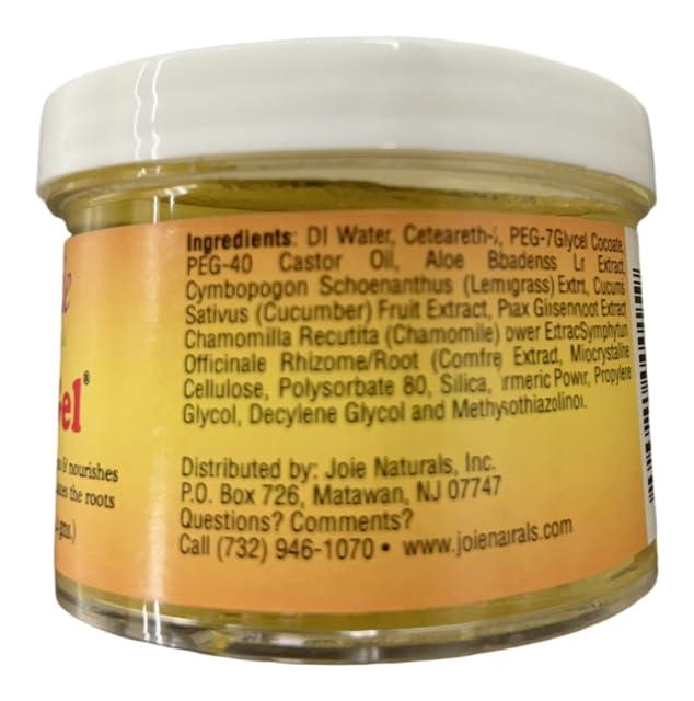 Generic Joie Naturals MyGel Hair Gel for Women Edge Control Braiding Gel 4Oz Hair Gel for Men Gel for Curly Hair Enriched with Plant Oils, Herbal Extracts Nourishing Styling Gel for Braids, Locks