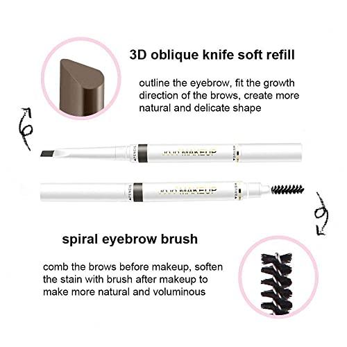 Linkinghome Eyebrow Stencils & Eyebrow Pencil, 30 Eyebrow Shaper Kit, Reusable Eyebrow Template With Strap & Eyebrow Razor, Waterproof Eyebrow Pen, 3 Minutes Makeup, Suitable for 98%
