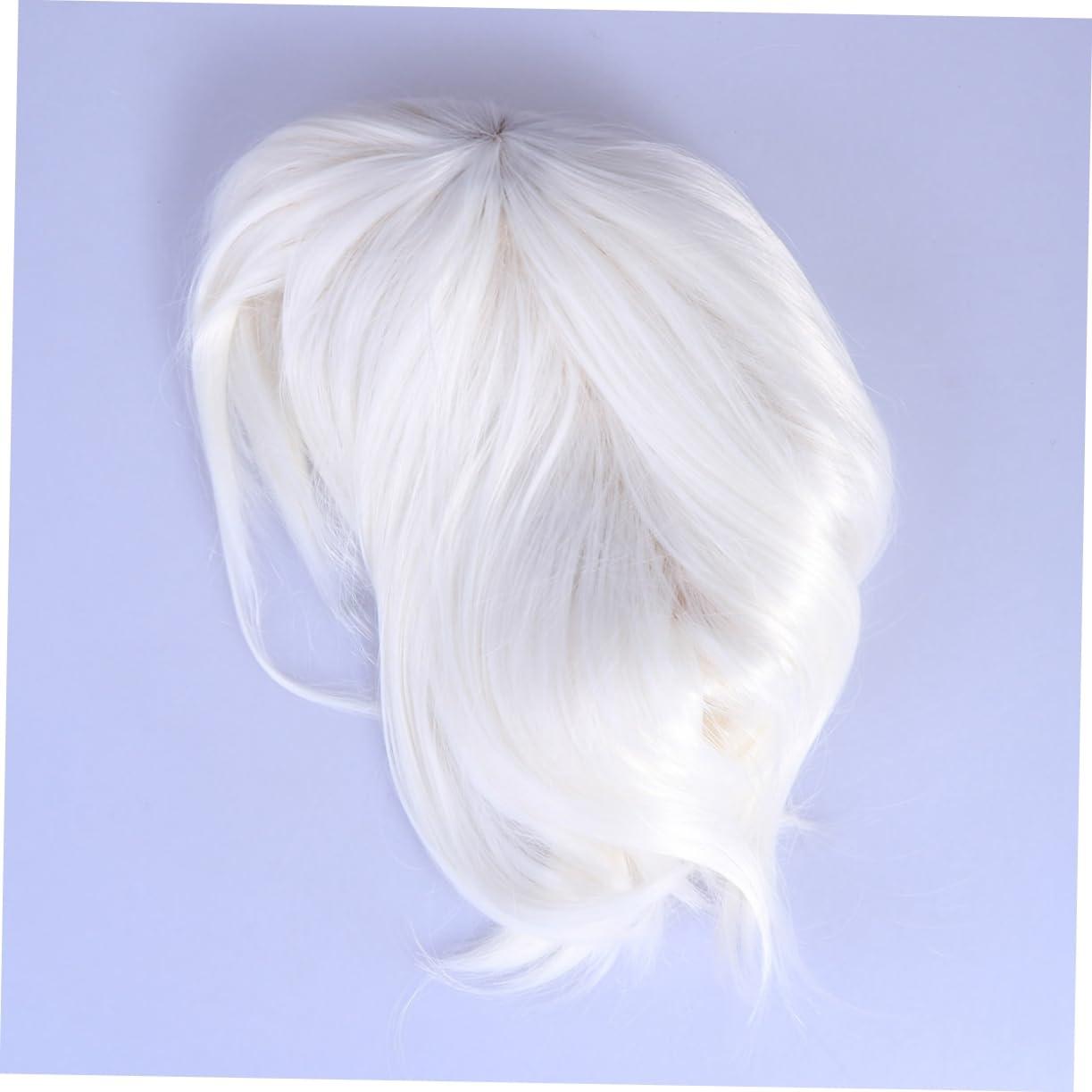 Ipetboom Ipetboom Short Straight Wig Women\'s Synthetic Wig High Temperature Fiber Wig for Party Daily Cosplay Reusable