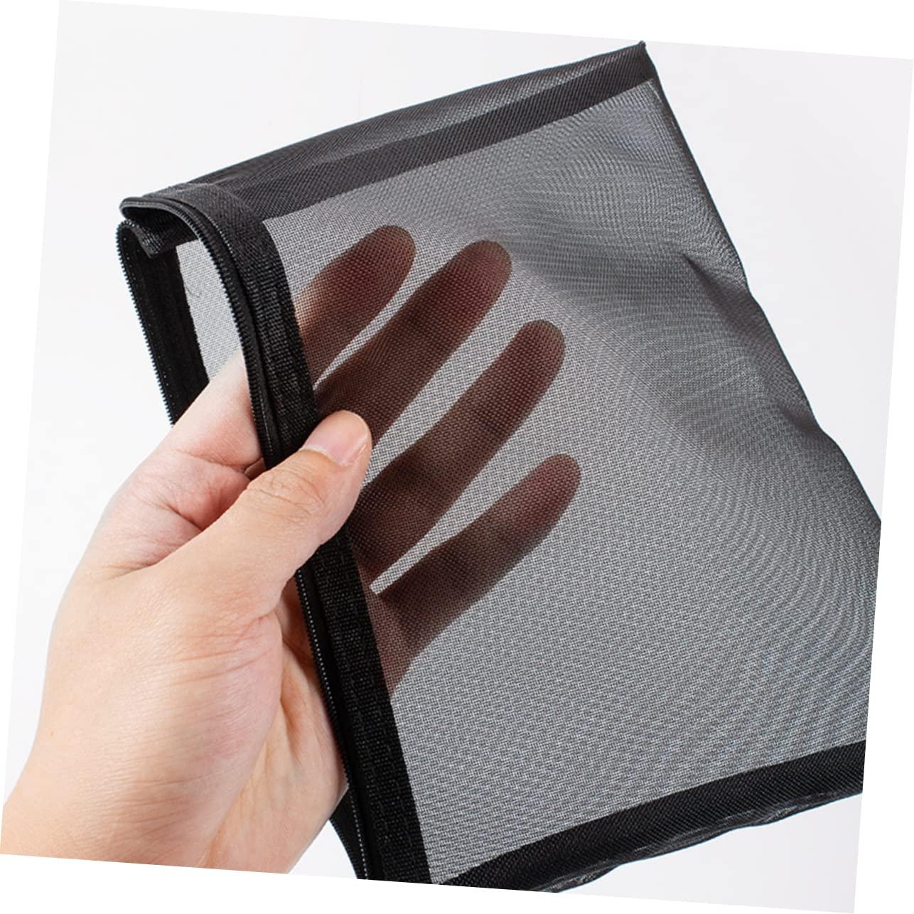 NOLITOY NOLITOY Nylon Makeup Bag Mesh Small Makeup Bag Travel Makeup Bag for Women Cosmetics Pouch Zipper