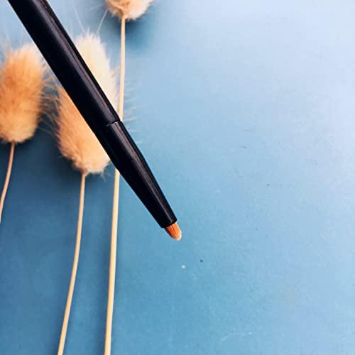 Magitoch Magitoch Eye Makeup Gel Eyeliner Brushes Ultra Eyeliner Brush Fine Angled Winged Firm Flat Liquid Gel Liner Brush Eye Define Pointed Round Brush Kit Small Angle Wing Brushes Set Pencil Point Thin Bris