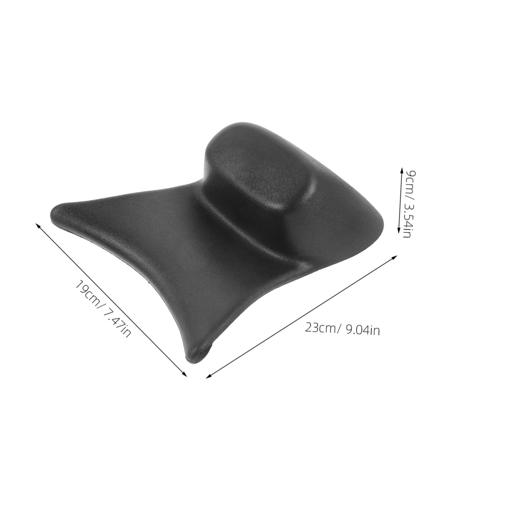 NOLITOY NOLITOY Shampoo Pillow Shampoo Bowl Cushion Inflatable Bath Pillow Shampoo Basin for Washing Hair Neck Rest for Sink Hair Salon Universal Cover for Hair Products Travel Bed PVC Black
