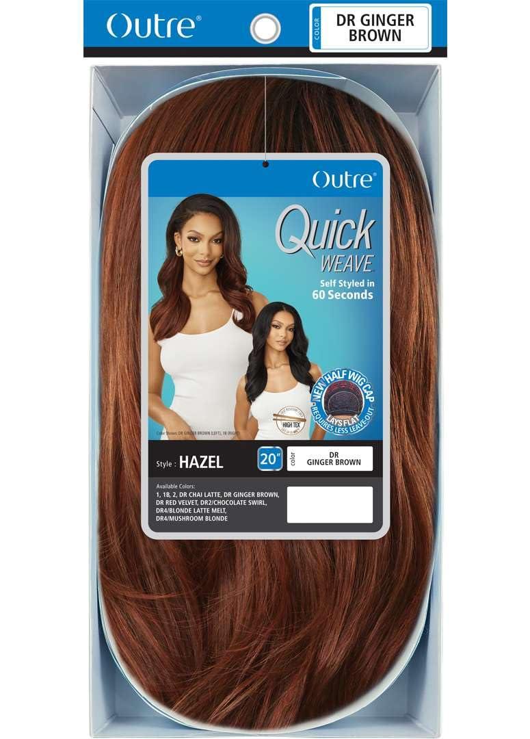Outre Outre Quick Weave - Hazel (DR GINGER BROWN)