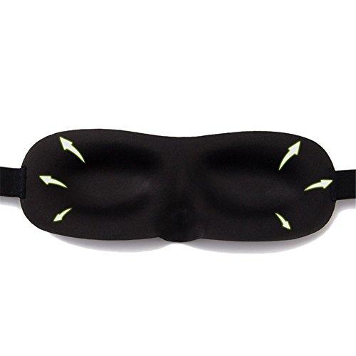 Aimeely Aimeely Classic Comfortable Lightweight Eye Mask 3D Eye Covers for Deep Sleeping 4#