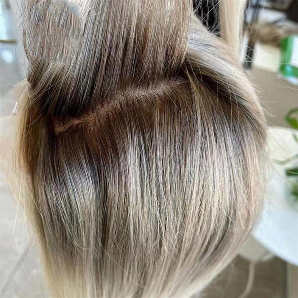 Generic 13X6 Hd Lace Frontal Wig Ash Blonde Highlight Wig Pre Plucked 13X4 Straight Lace Front Human Hair Wigs For Women 13x6 Frontal Wig 28inches#150%