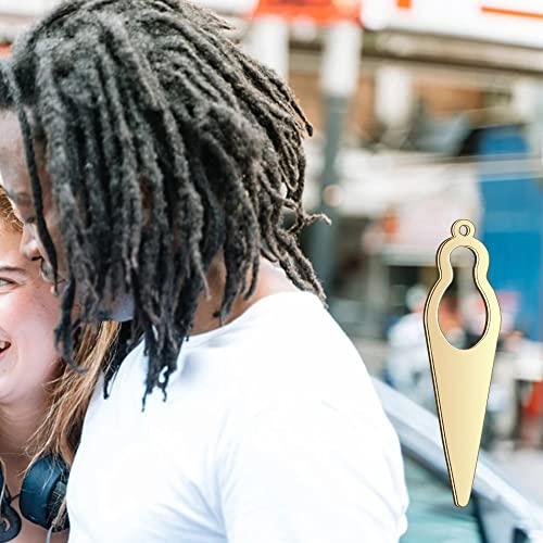 Chihutown 5 Pieces Dreadlocks Tool, Interlocking Tool for Locs, Easy Loc Hair Tool for Dreadlocks, Sisterlock Crochet Tool for Hair Tightening Accessories