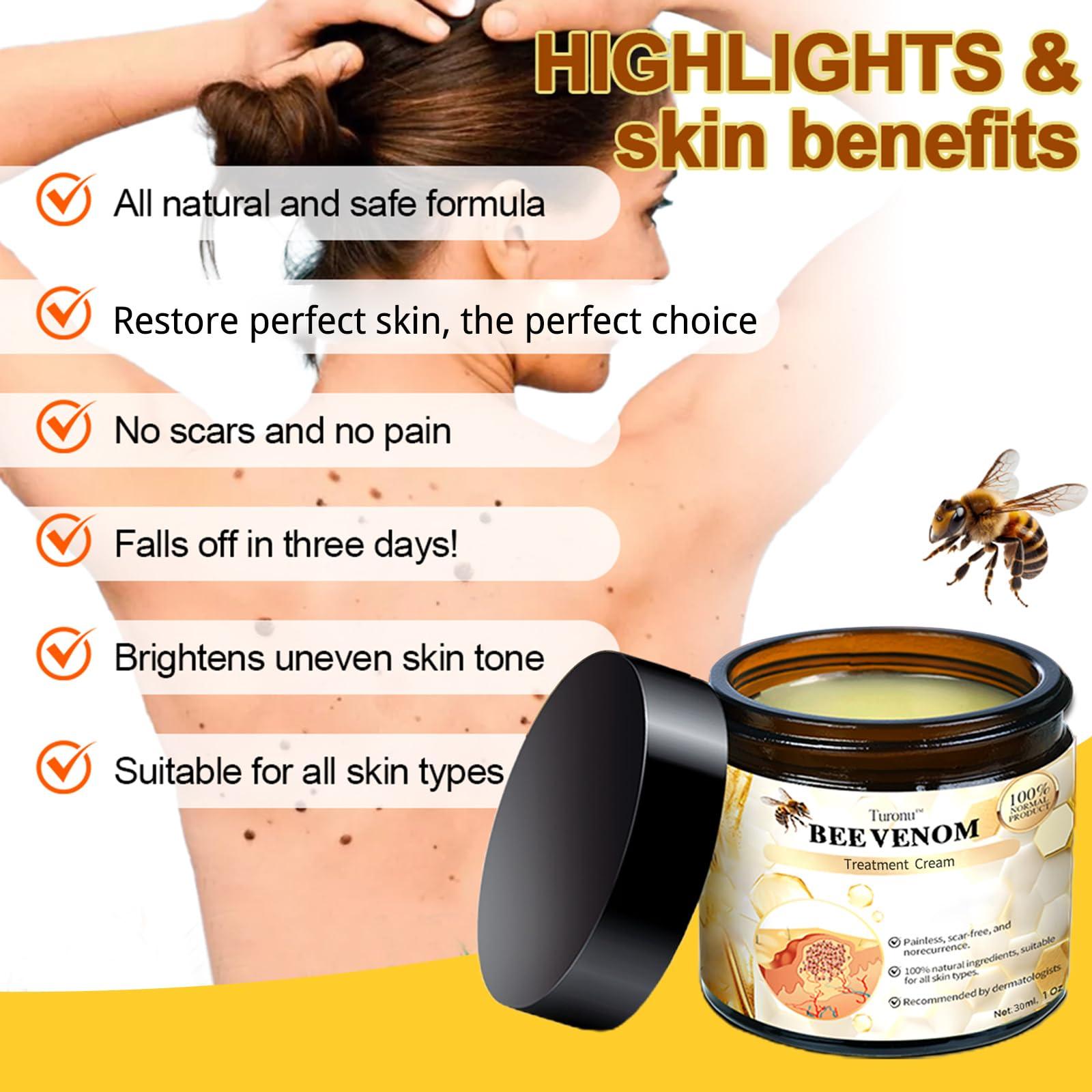 bostore Bee Venom Treatment Cream - Bee Venom Repair Cream, Professional Bee Venom Correcting Gel for All Skin Types (4Bottle)