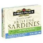 uhsupply.com Crown Prince Brisling Sardines In Olive Oil (12x3.75 Oz)