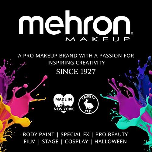 Mehron Mehron Makeup Liquid Makeup | Face Paint and Body Paint Perfect for Halloween, Cosplay I Air Brush Compatible 4.5 oz (133 ml) (Yellow)