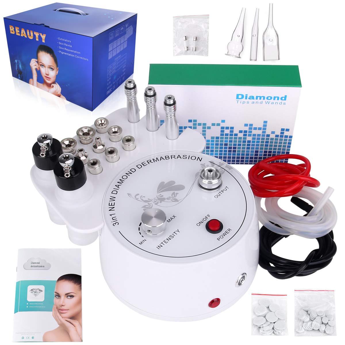 Beauty Star 3 in 1 Microdermabrasion Machine, Beauty Star Professional Diamond Dermabrasion Facial Devices at Home