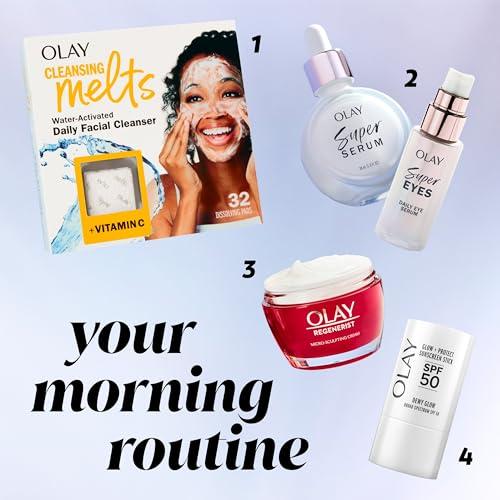 Olay Olay Super Eye Serum - Vitamin C, Caffeine, Niacinamide, Amino Peptide, Aloe Vera - Brightens Dark Circles, Anti-Wrinkle, Anti-Aging, Brightening, Smooths Fine Lines, Firming, Hydrating, 0.45 Oz