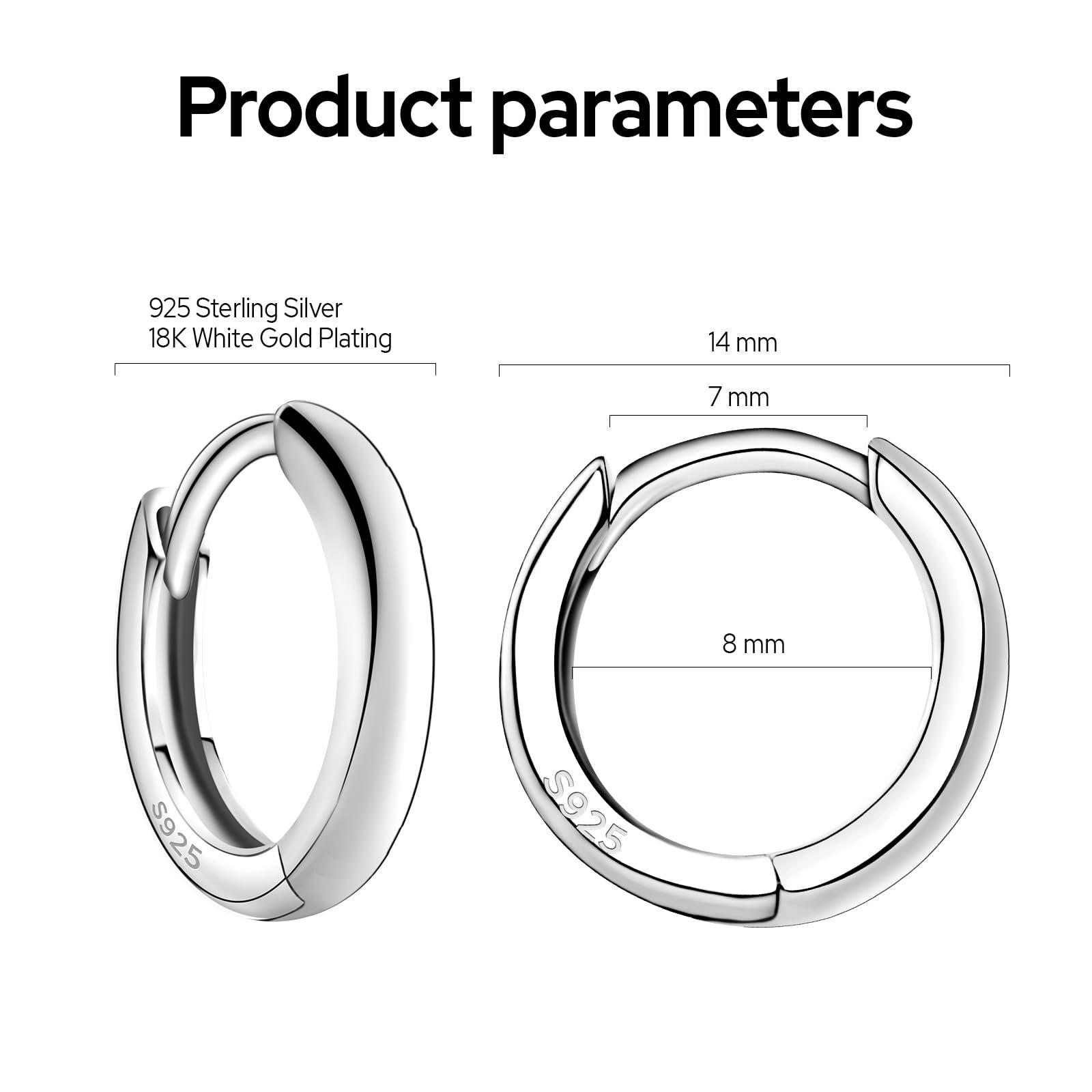 SugarTang SugarTang Ear Piercing Gun Kit | Disposable Ear Piercing Kit Made in 316L Surgical Stainless Steel with Cubic Zirconia | At Home Self Ear Piercer Kit with Earrings Stud