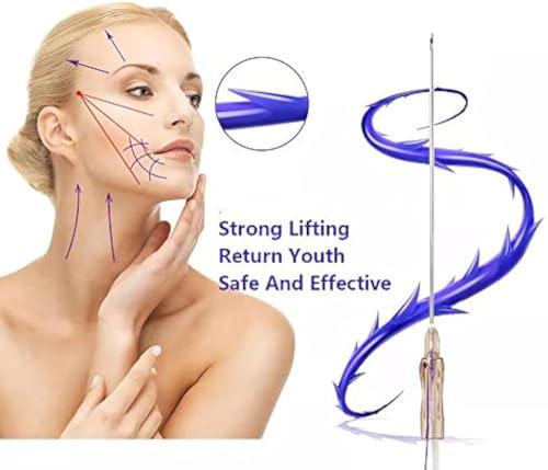 MatYas Pdo Cog 6D Threads 19G100MM, W-Type, 360R Bidirection Cog for Face Lift, 20pcs