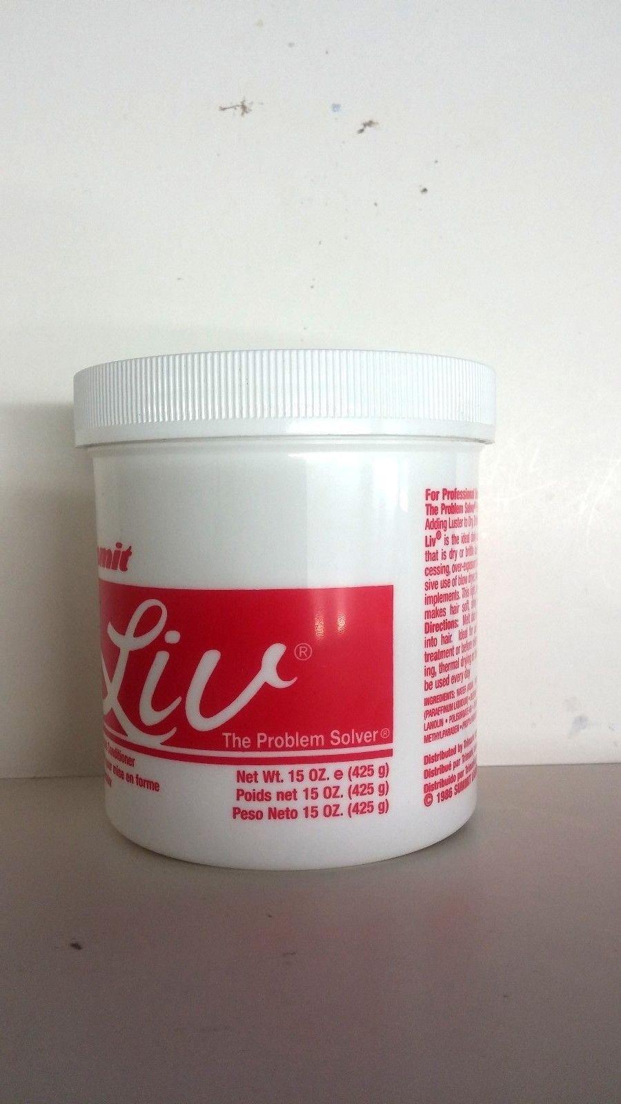 Summit [SUMMIT] LIV CREME HAIRDRESSING AND CONDITIONER 15 OZ, 425 g