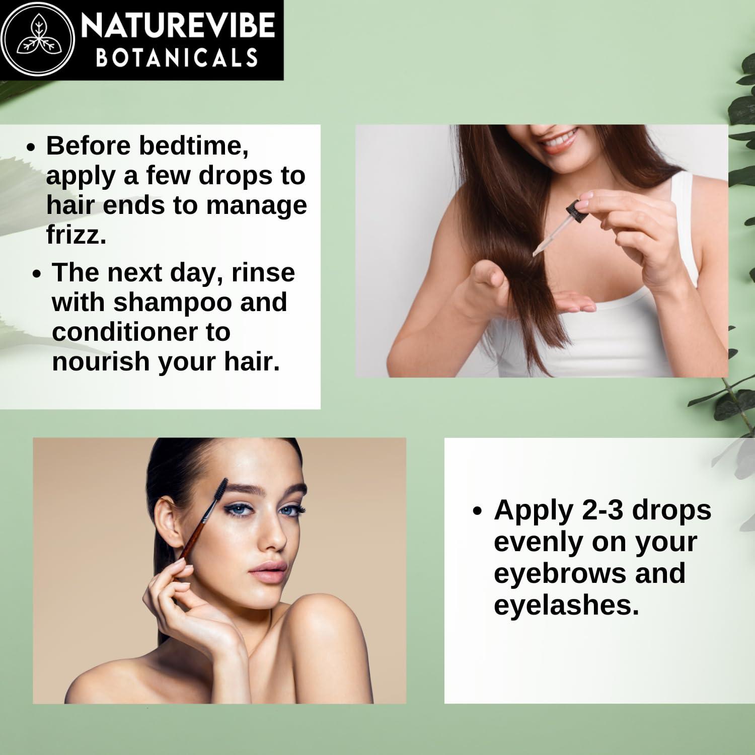 Naturevibe Botanicals Naturevibe Botanicals Tamanu Oil 32 Ounces | 100% Pure and Natural | Great for Skin Care and Hair Care