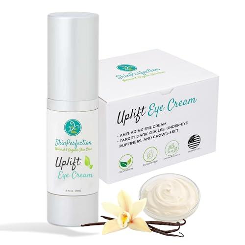 Skin Perfection Revitalize Your Eyes: Uplift Anti-Aging Eye Cream for Dark Circles, Wrinkles & Puffiness Copper Cream Peptide Complex Haloxyl Lift Tighten Droopy Lids Argireline Matrixyl Pepha Tight .5 oz