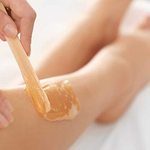 24K Organics 24K Organic Hair Removal Sugar Wax, A Natural Epilator And Exfoliator DIY Waxing Kit.