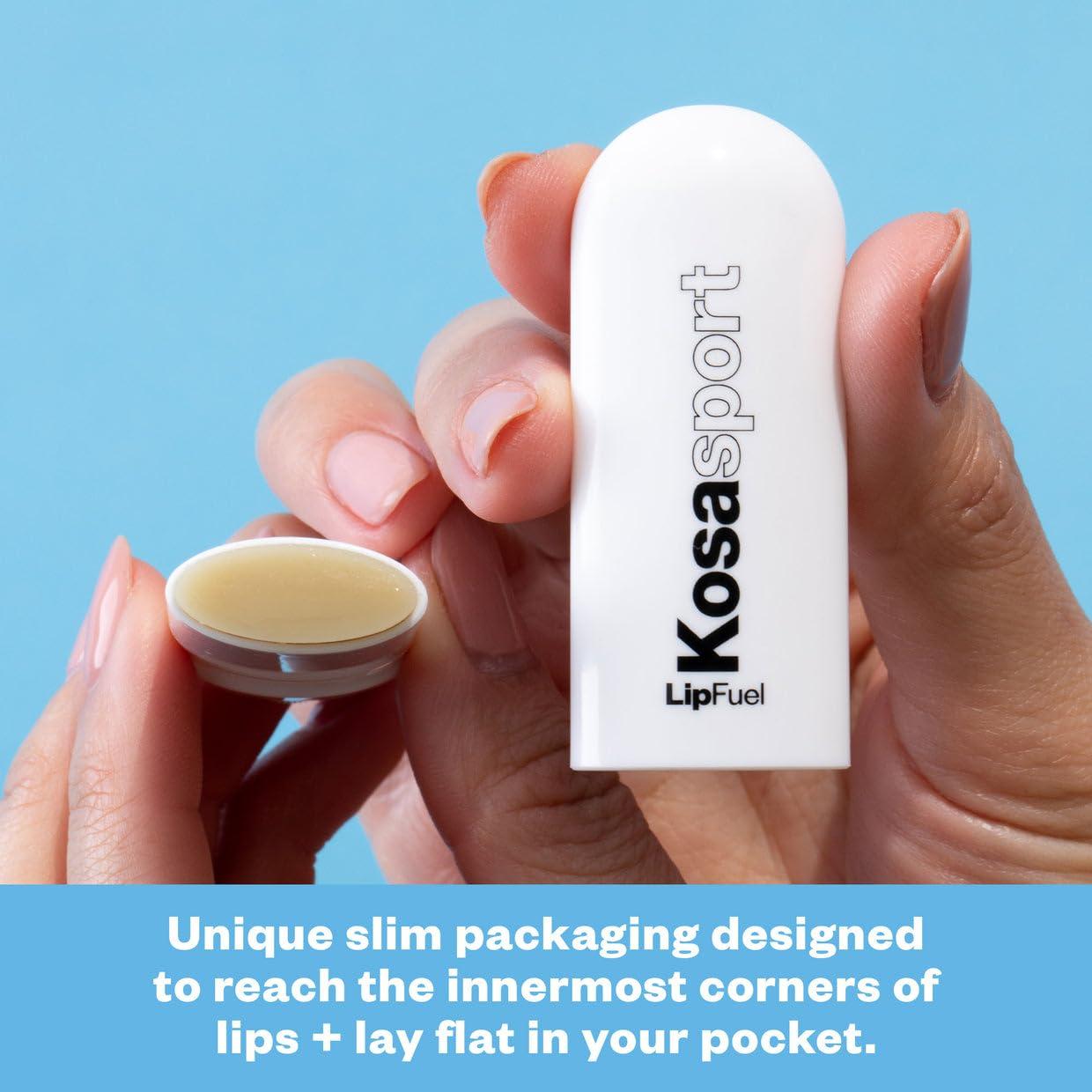 Kosas Kosas Lipfuel Hyaluronic Active Sport Lip Balm - Hydrates, Energizes and Protects - Natural Lip Treatment and Care (Baseline)