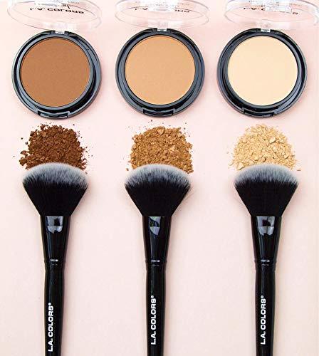 L.A. COLORS L.A. COLORS Mineral Pressed Powder, Creamy Natural (Pack of 2)