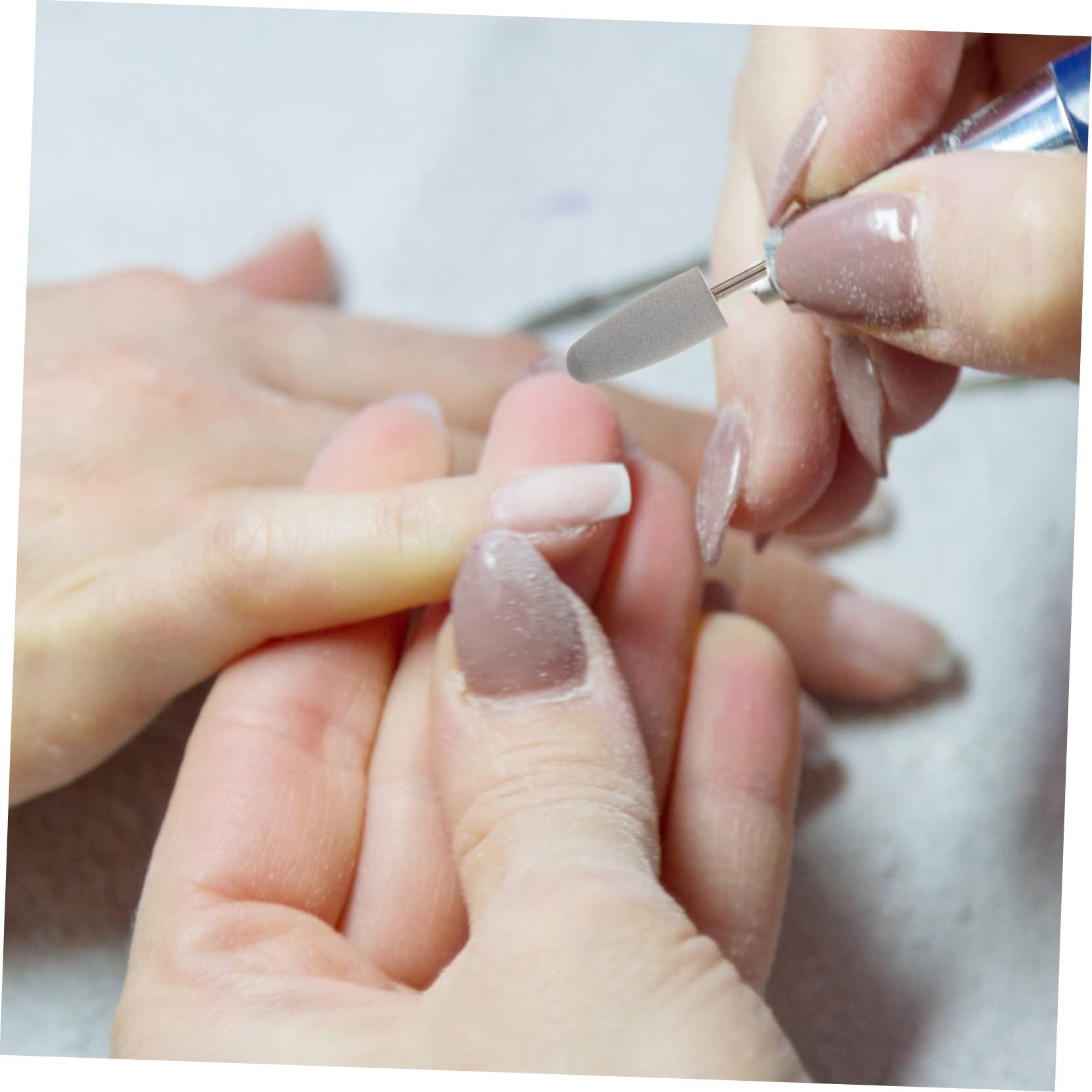 Beavorty Beavorty Polish Bit for Nail Drill Silicon Nail Bit Set of 10 Nail Drill Bits Set for Nail Art